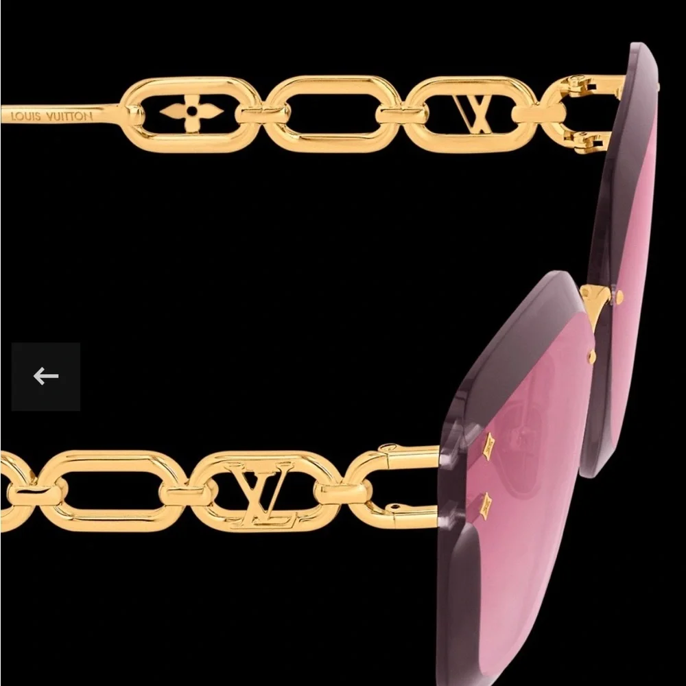 LV Jewel Square Sunglasses - Picture 5 of 10